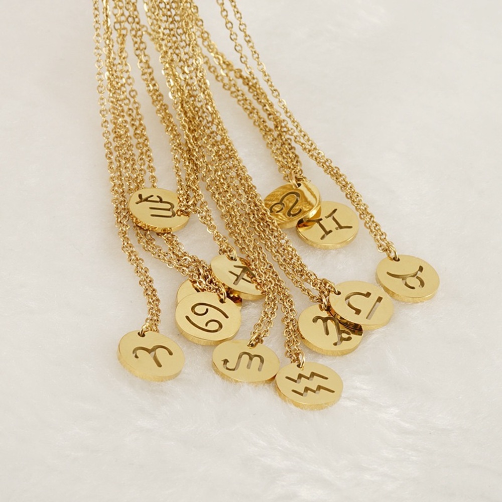 Constellation Titanium Steel Necklace
